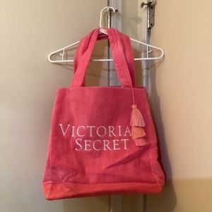 NEW Victorias Secret PINK Terry Beach Gym Tote Bag Purse